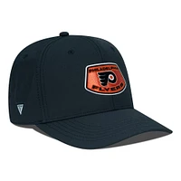 Men's Levelwear Black Philadelphia Flyers Rise Skylight Flex Hat
