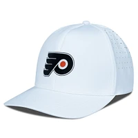 Men's Levelwear White Philadelphia Flyers Zeta Insignia Core Flex Hat