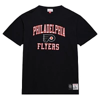 Men's Mitchell & Ness Black Philadelphia Flyers Legendary Slub T-Shirt