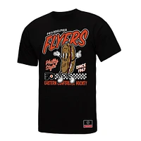Men's Mitchell & Ness Black Philadelphia Flyers Local Food T-Shirt