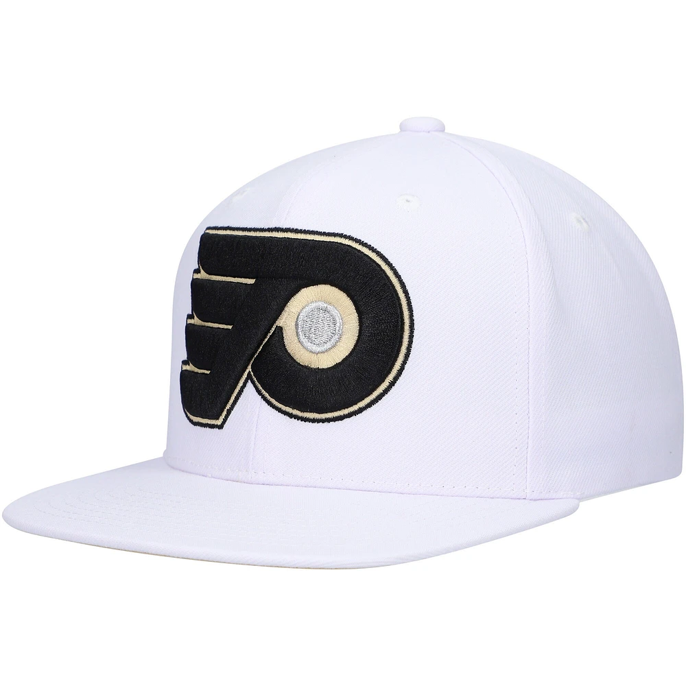 Casquette snapback SOUL Flyers de Philadelphie blanche Mitchell & Ness pour homme