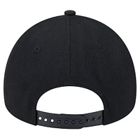 Casquette ajustable Core A-Frame 9FORTY noire des Flyers de Philadelphie de New Era pour homme