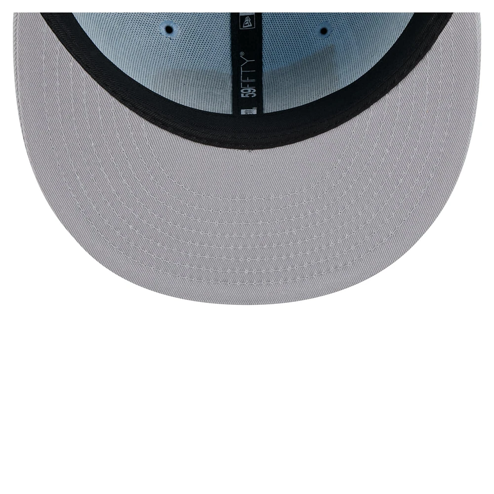 Men's New Era  Light Blue/Gray Philadelphia Flyers Color Pack Two-Tone 59FIFTY Fitted Hat