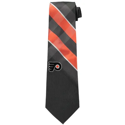 Philadelphia Flyers Woven Poly Grid Tie