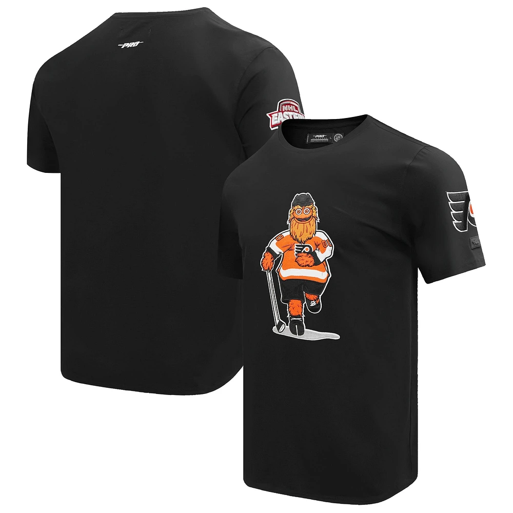 T-shirt noir avec mascotte des Flyers de Philadelphie Pro Standard pour hommes