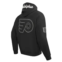 Sweat à capuche noir Pro Standard pour homme avec inscription Paint the City des Flyers de Philadelphie