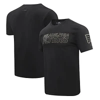 T-shirt avec logo des Flyers de Philadelphie Pro Standard noir pour hommes