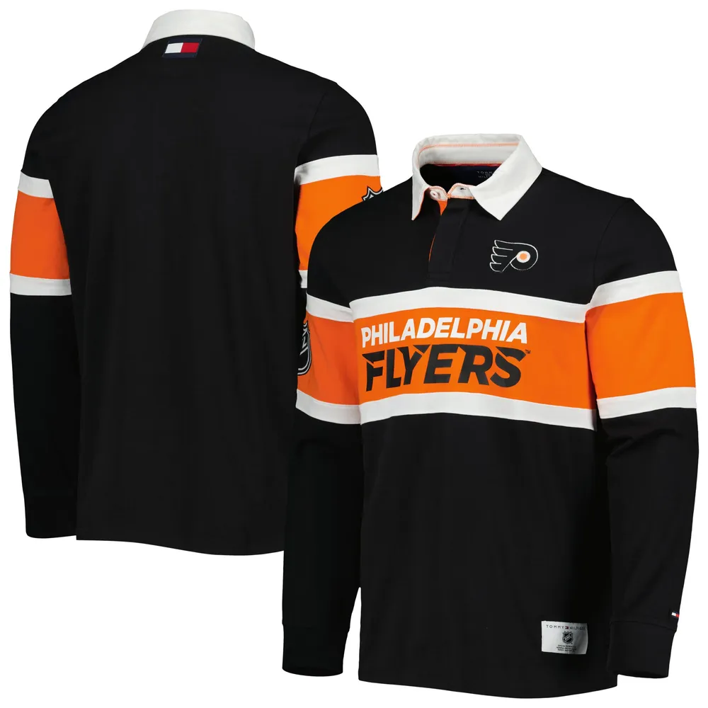 Fanatics Philadelphia Flyers Logo Long-Sleeve Raglan Tee - Men