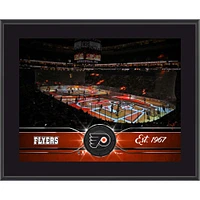 Plaque d'équipe sublimée des Flyers de Philadelphie 10,5" x 13"