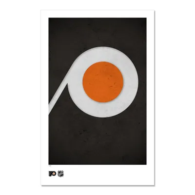 Philadelphia Flyers 11" x 17" Minimalist Art Poster