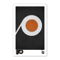 Philadelphia Flyers 11" x 17" Minimalist Logo Poster Print