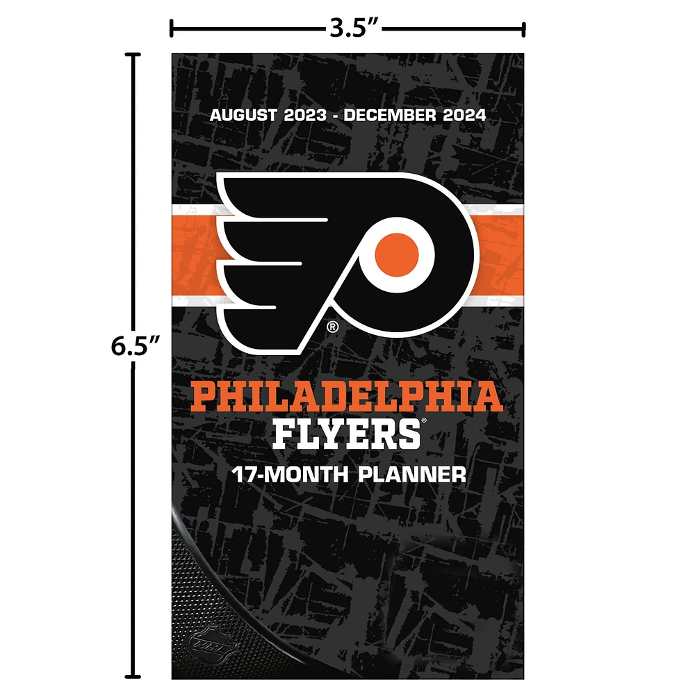 Planificateur de poche 17 mois des Flyers de Philadelphie 2023-24