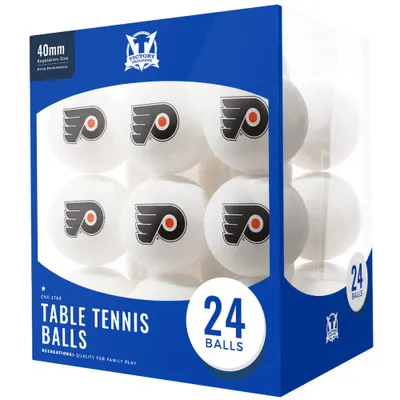 Philadelphia Flyers 24-Count Logo Table Tennis Balls