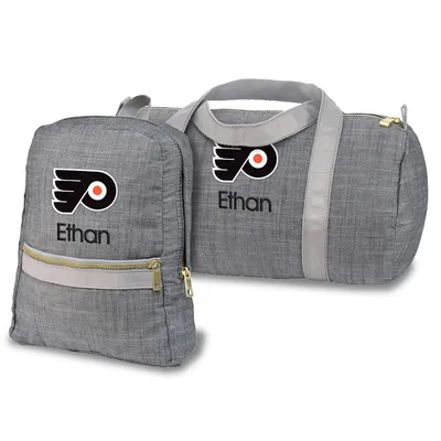 Philadelphia Flyers Personalized Small Backpack and Duffle Bag Set