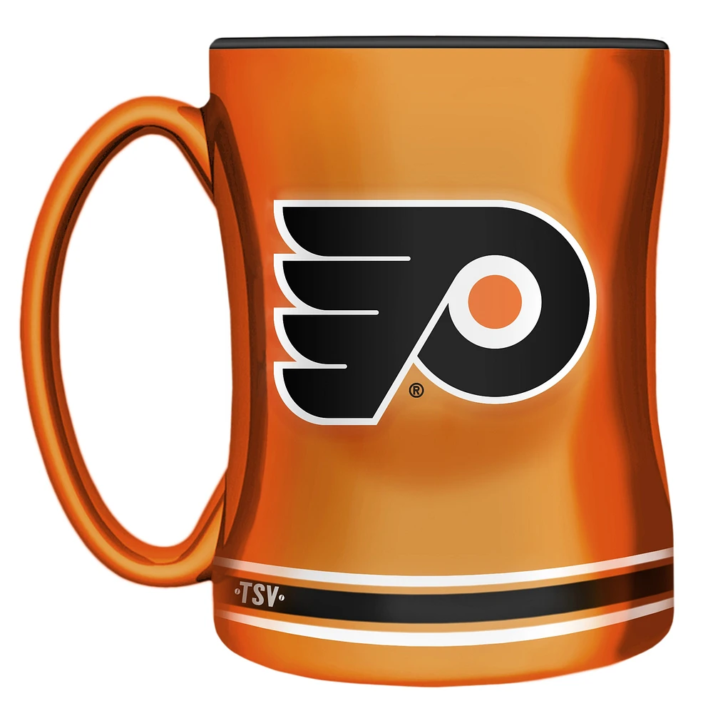 The Sports Vault Philadelphia Flyers - Sculpted Relief Mug
