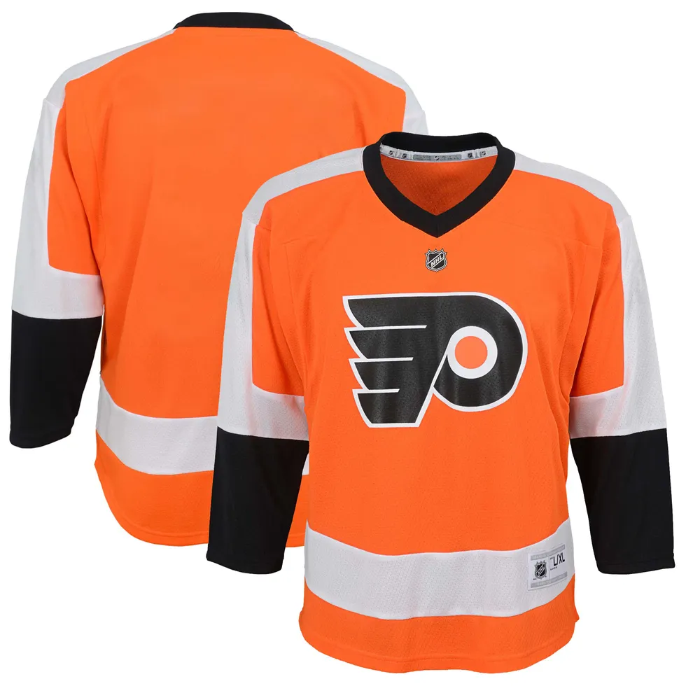 Outerstuff Youth Carter Hart White Philadelphia Flyers Special Edition 2.0 Premier Player Jersey Size: Large