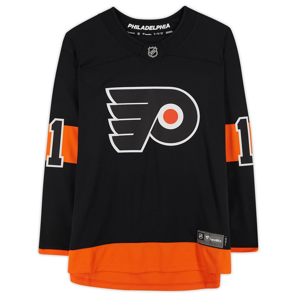 Maillot Breakaway dédicacé par Travis Konecny ​​des Flyers de Philadelphie