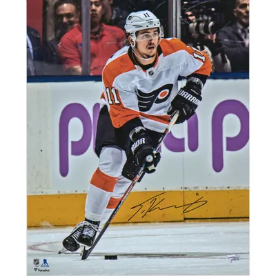 Travis Konecny Philadelphia Flyers Autographed Orange Adidas