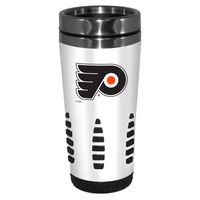 White Philadelphia Flyers 16oz. Huntsville Travel Mug