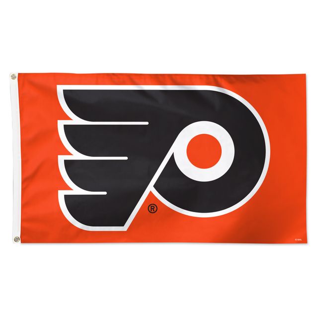 WinCraft Philadelphia Flyers 3' x 5' Logo principal simple face - Drapeau