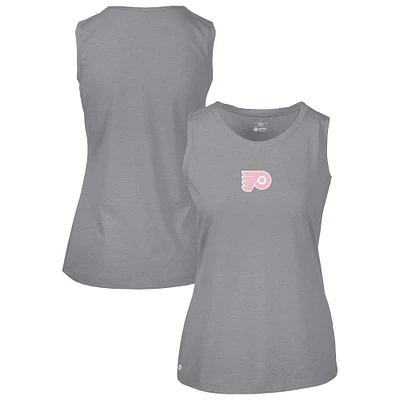 Débardeur gris pour femme avec logo Macy Core la fête des mères Philadelphia Flyers