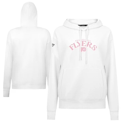 Women's Levelwear  White Philadelphia Flyers Mother's Day Adorn Pullover Hoodie