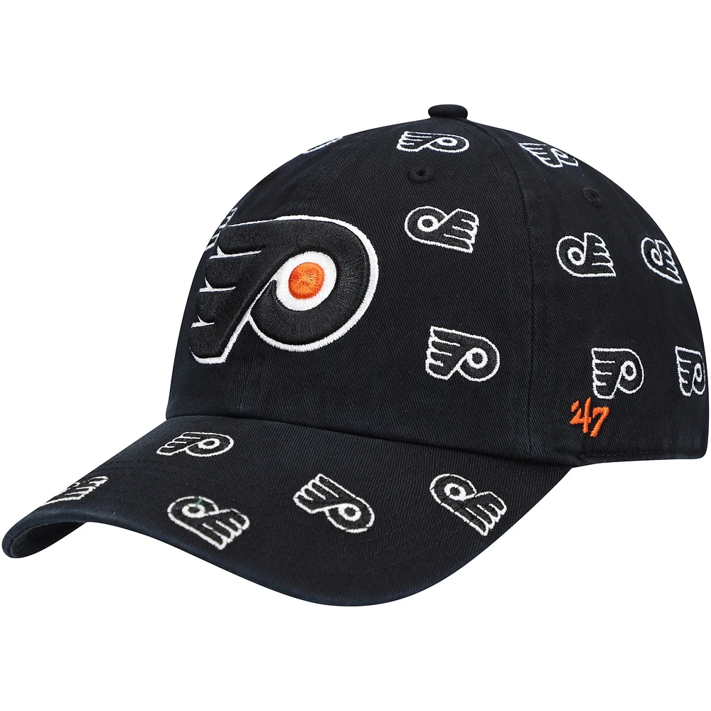 Casquette réglable Confetti Clean Up des Flyers de Philadelphie '47 noire pour femme