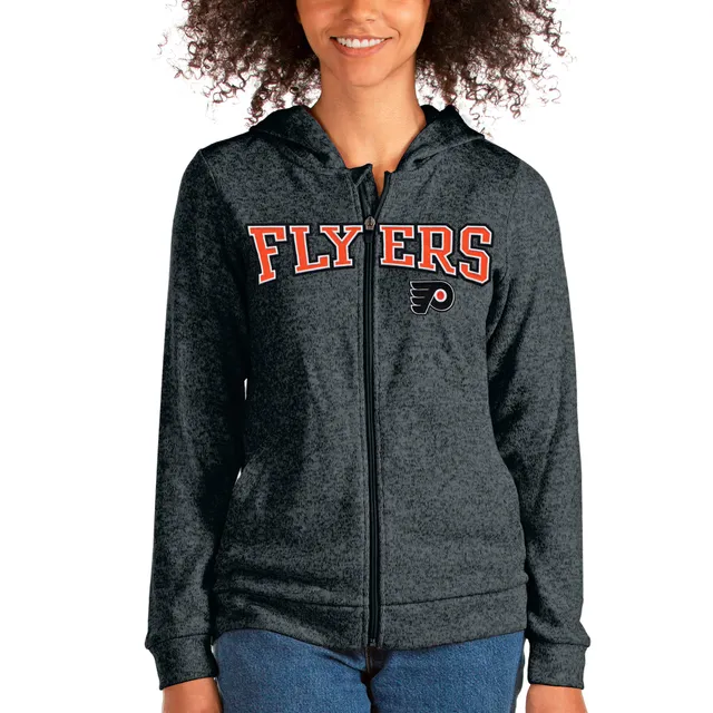 Philadelphia Eagles Antigua Women's Victory Full-Zip Hoodie - Black