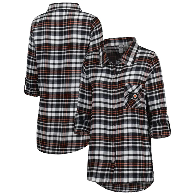 Green Bay Packers Concepts Sport Women's Accolade Flannel Long Sleeve  Button-Up Nightshirt - Green/Gold