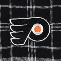 Women's Concepts Sport Black Philadelphia Flyers Plus Lodge T-Shirt & Pants Sleep Set
