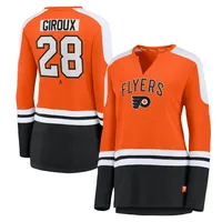 Fanatics Branded Philadelphia Flyers Black/Orange Long Sleeve Jersey L or  XL