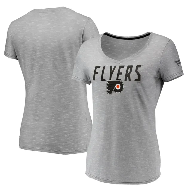 Women's Fanatics Branded Carter Hart White Philadelphia Flyers Special  Edition 2.0 Name & Number V-Neck T-Shirt