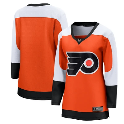 Women's Fanatics Burnt Orange Philadelphia Flyers Home Premier Breakaway Jersey