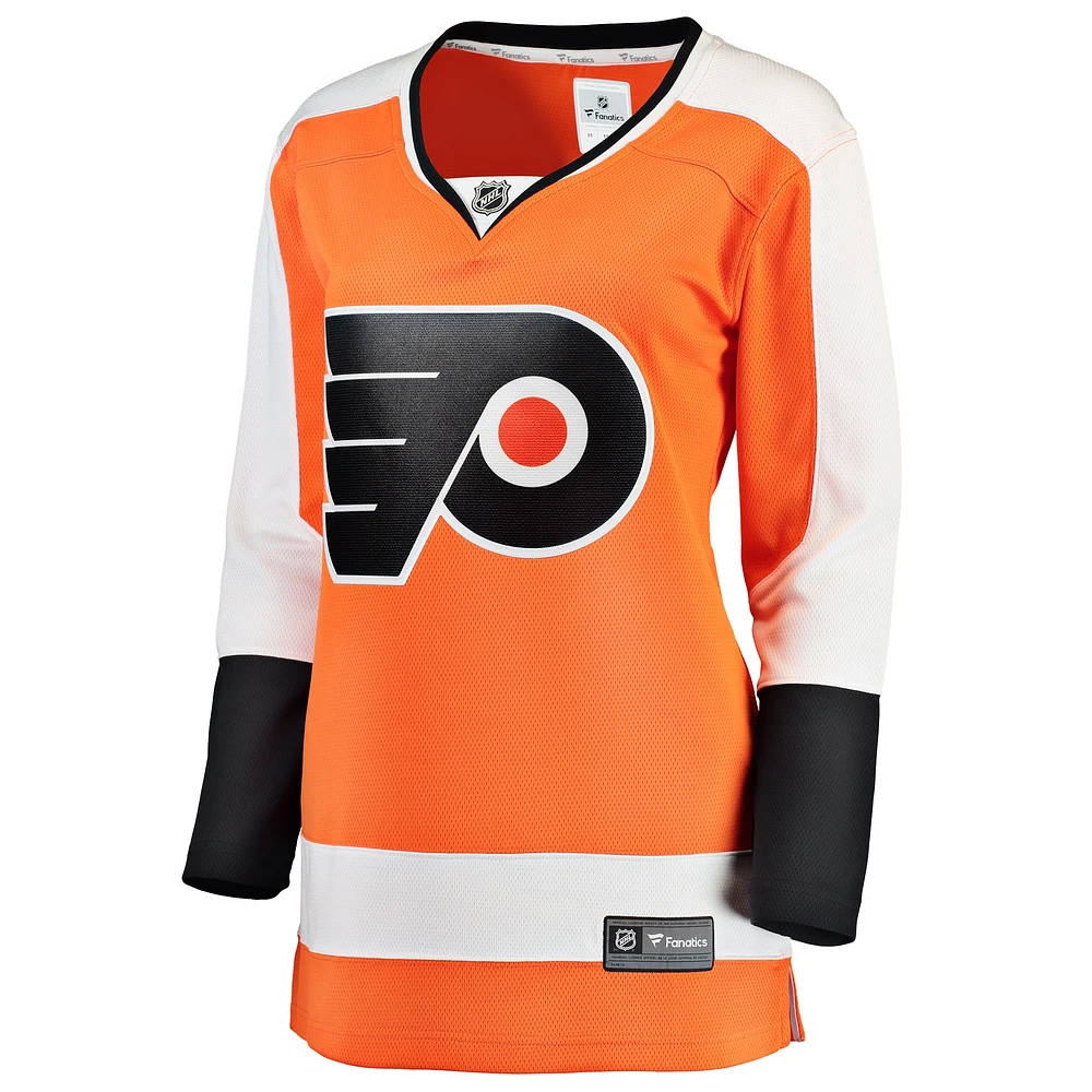 Women's Fanatics Orange Philadelphia Flyers Breakaway Home Jersey