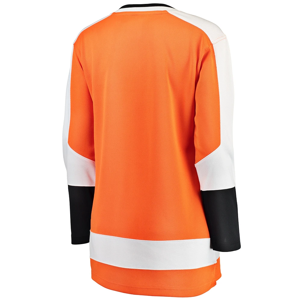 Women's Fanatics Orange Philadelphia Flyers Breakaway Home Jersey