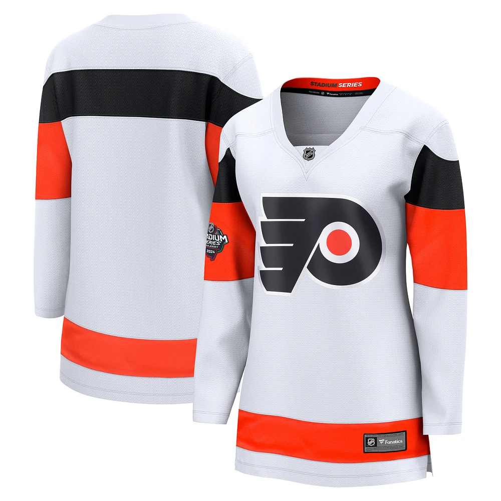 Women's Fanatics  White Philadelphia Flyers 2024 NHL Stadium Series Breakaway Jersey