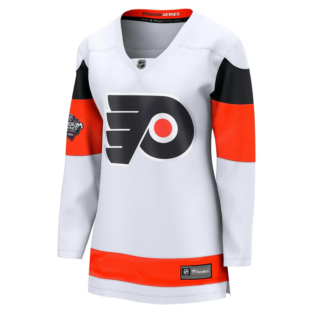 Women's Fanatics  White Philadelphia Flyers 2024 NHL Stadium Series Breakaway Jersey