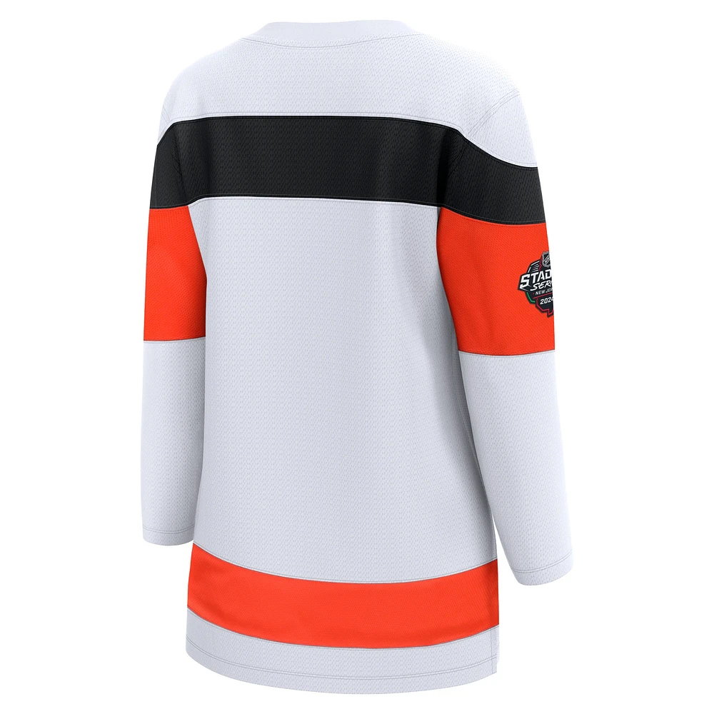 Women's Fanatics  White Philadelphia Flyers 2024 NHL Stadium Series Breakaway Jersey