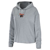 Women's WEAR by Erin Andrews Heather Gray Philadelphia Flyers Logo Pullover Hoodie & Pants Sleep Set