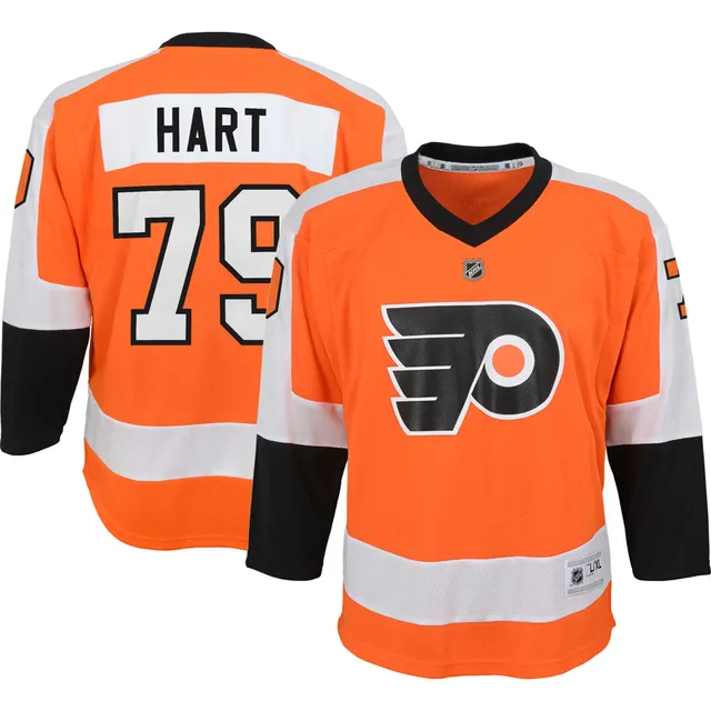 Autographed Philadelphia Flyers Carter Hart Fanatics Authentic Black Adidas  Authentic Jersey