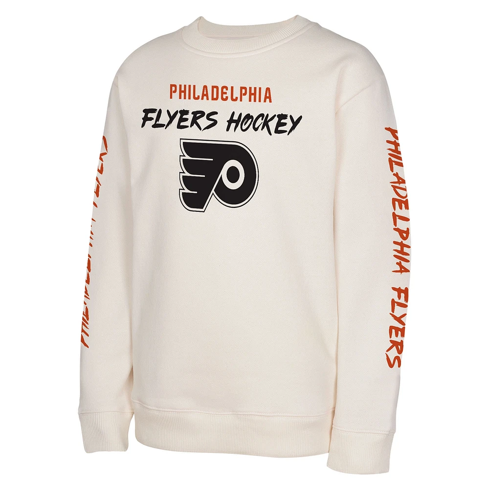 Sweat-shirt à enfiler Youth Cream Philadelphia Flyers Star Power