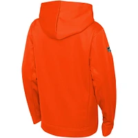 Youth Fanatics Orange Philadelphia Flyers Authentic Pro Pullover Hoodie