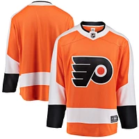 Youth Fanatics Orange Philadelphia Flyers Premier Breakaway - Blank Jersey