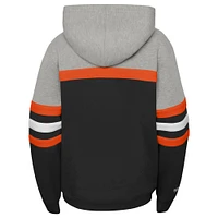 Youth Mitchell & Ness Black Philadelphia Flyers Head Coach Pullover Hoodie