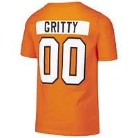 Youth Mitchell & Ness Orange Philadelphia Flyers Gritty T-Shirt