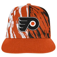 Youth Orange Philadelphia Flyers Propel Flat Brim Snapback Hat