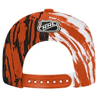 Youth Orange Philadelphia Flyers Propel Flat Brim Snapback Hat