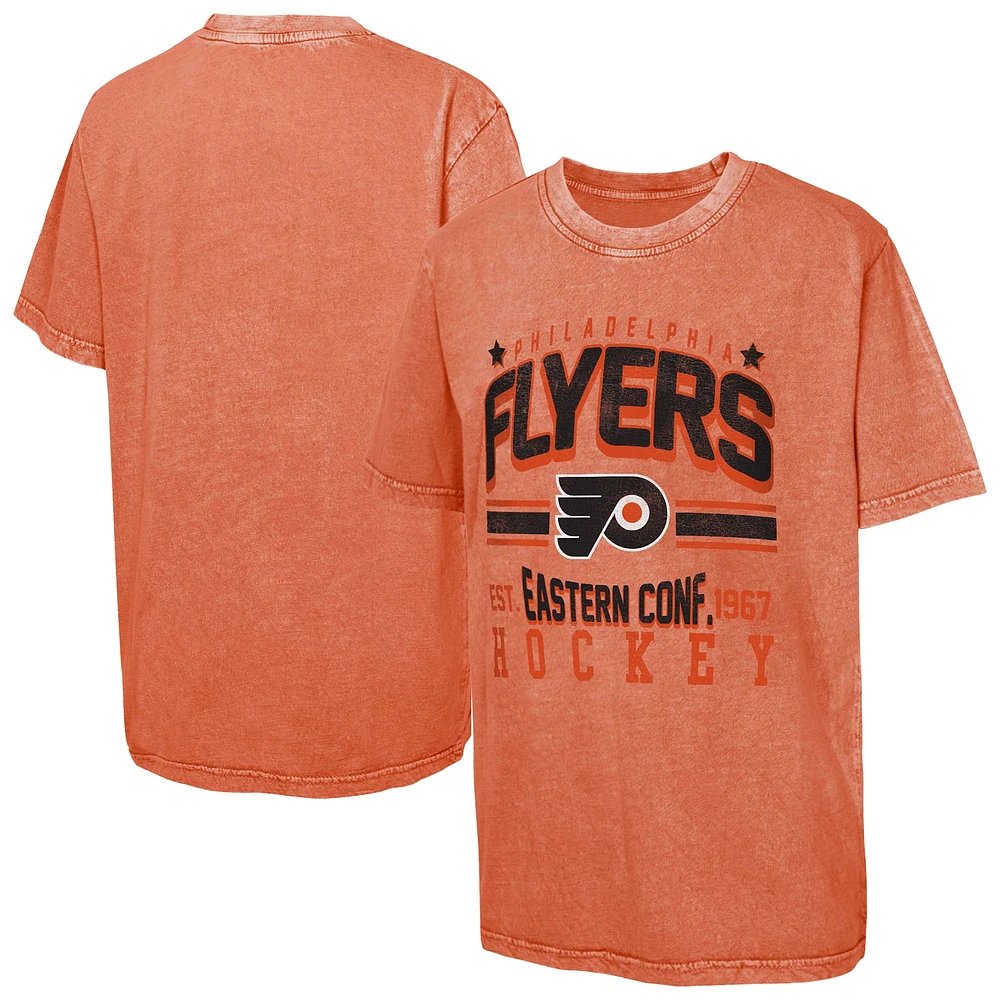 T-shirt court Sure pour jeunes, orange, des Flyers de Philadelphie