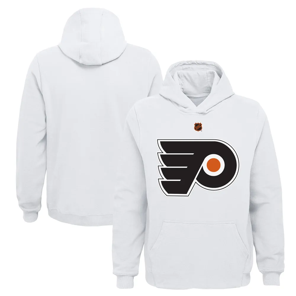 Men's Fanatics Branded Black Philadelphia Flyers Primary Logo Pullover Hoodie