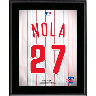 Aaron Nola Philadelphia Phillies 10.5" x 13" Jersey Number Sublimated Player Plaque